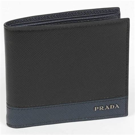 prada perforated wallet|Prada wallet for men.